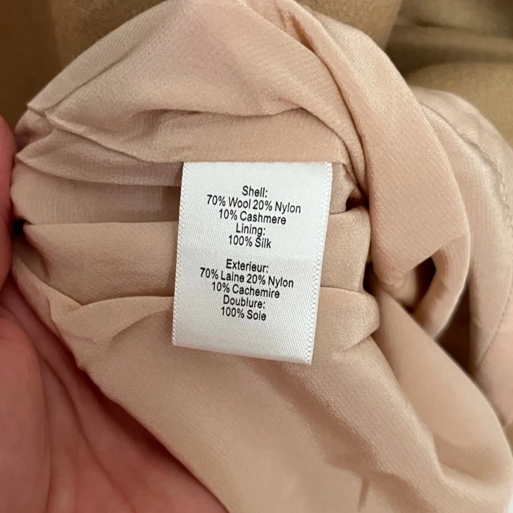 Adam Lippes - Brown Wool Midi Dress W/ Leather Trim size 0 - Picture 11 of 11